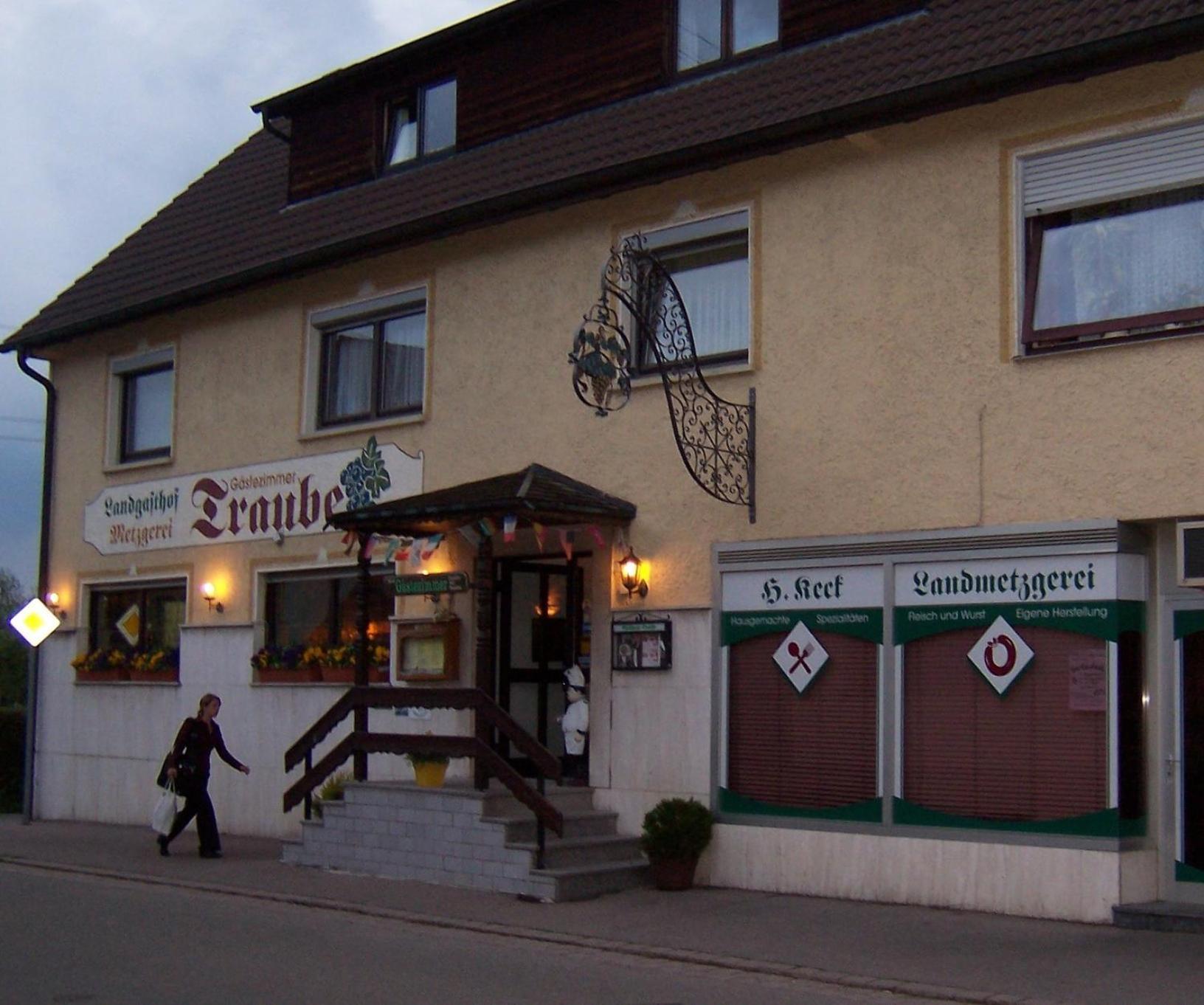 Landgasthof Traube Heidenheim an der Brenz Buitenkant foto